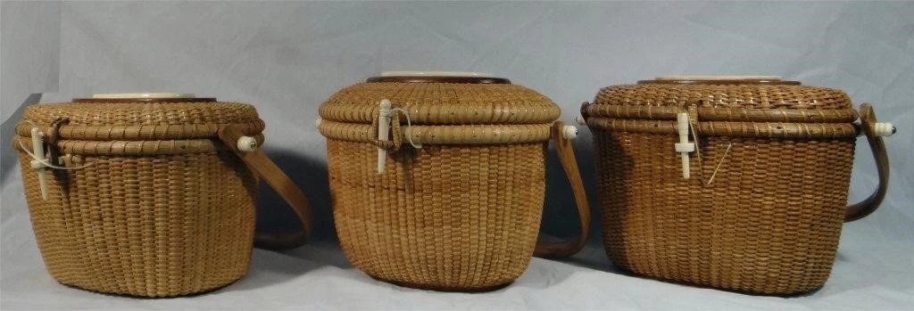 3 NANTUCKET BASKET POCKET BOOKS
